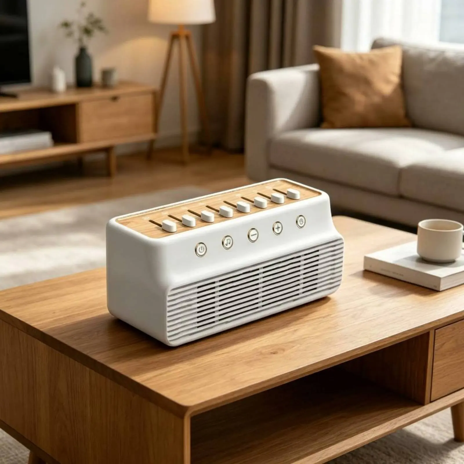 

Nature Sound Speaker Stress Relief Ambient Sound Machine Sleep Sound Machine Smart Timer Ambient Sound Speaker Bluetooth 5.0