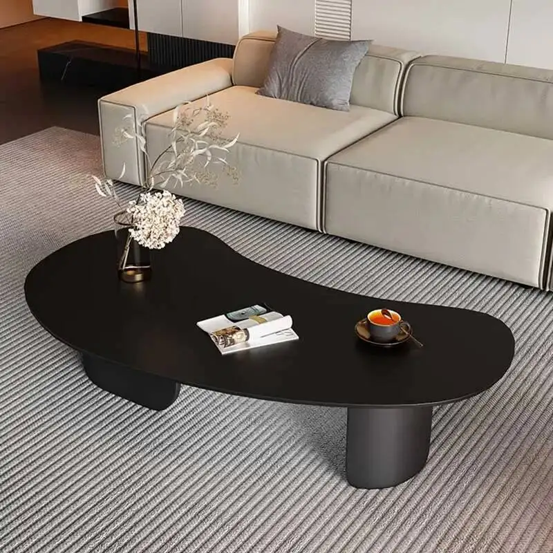 

Cheap Modern Coffee Table Large Unique Black Citalian Offee Table Nordic Tea Apartamento Salontafel Voor Woonkamer Furniture