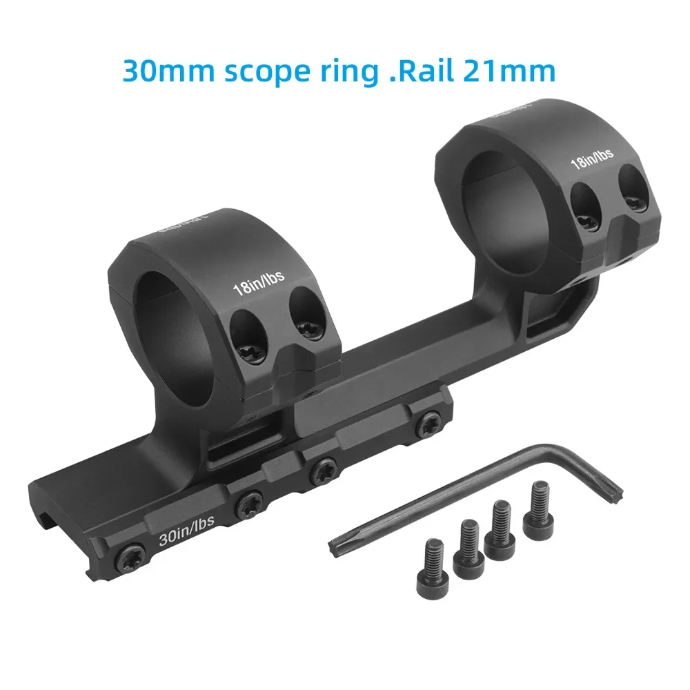 30/34Mm scope pipe clamp, delay integrated bracket, one-piece bracket, aiming pipe clamp, aluminum alloy aiming clamp