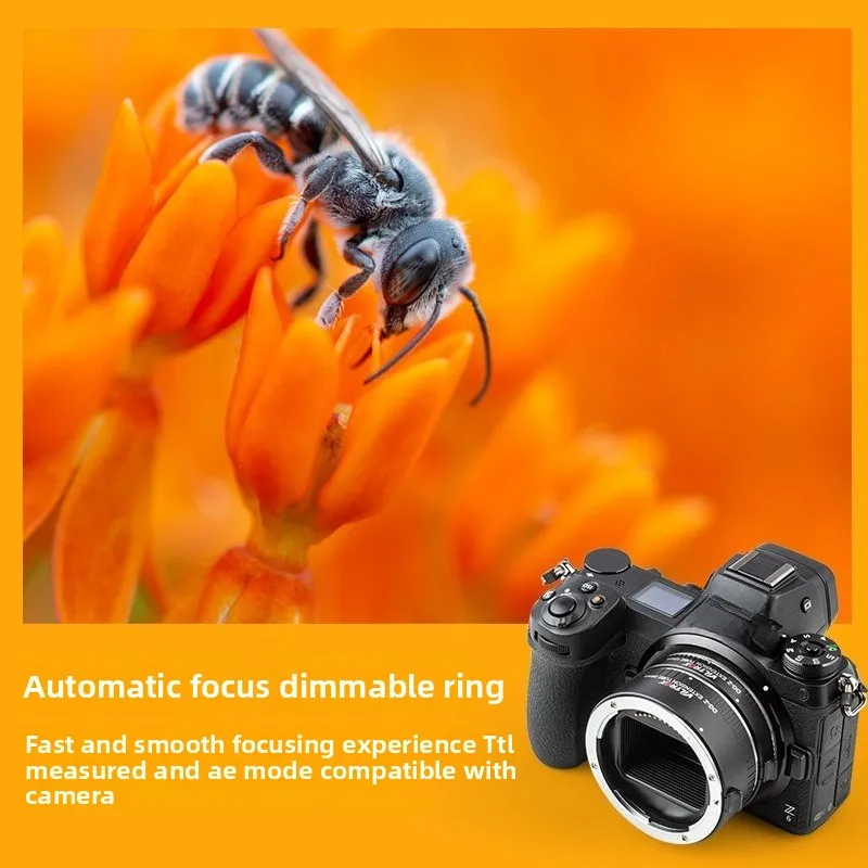 Anel macro, para micro câmera única Nikon Z6 Z7, anel de close-up com autofoco