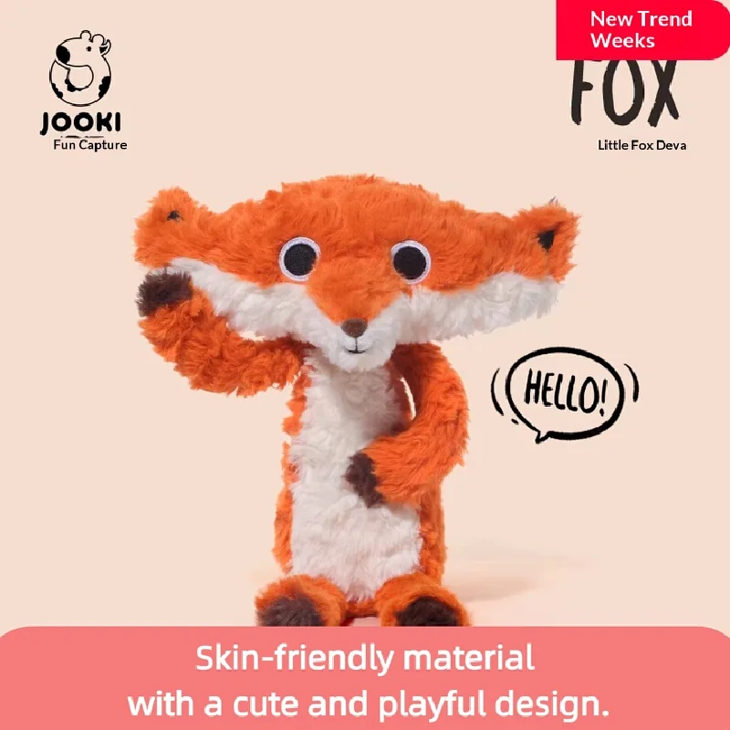 

Мягкая плюшевая игрушка JOOKI Dewa Fox, подушка для сна, кукла для сна, подарок на день рождения для девочек, детей, друзей, для спальни