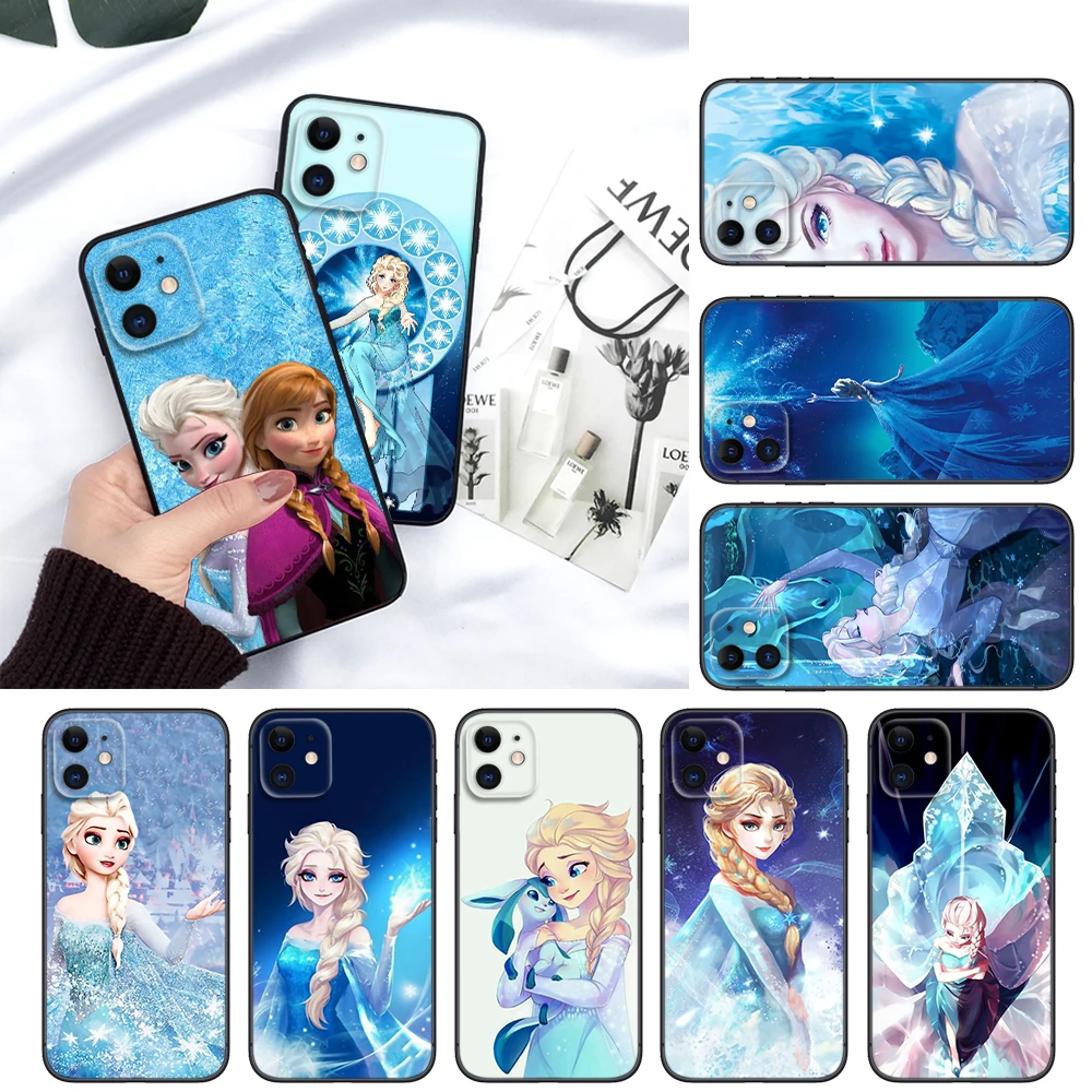 T42 Frozen cartoon Soft Case for Huawei Y5P Y6P Y7A Y8P Y9A Y6 Y7 Y8S Y9S Y9 Nova 9 9I 4E 5T 7 Mate 10 Lite 20 Pro P30