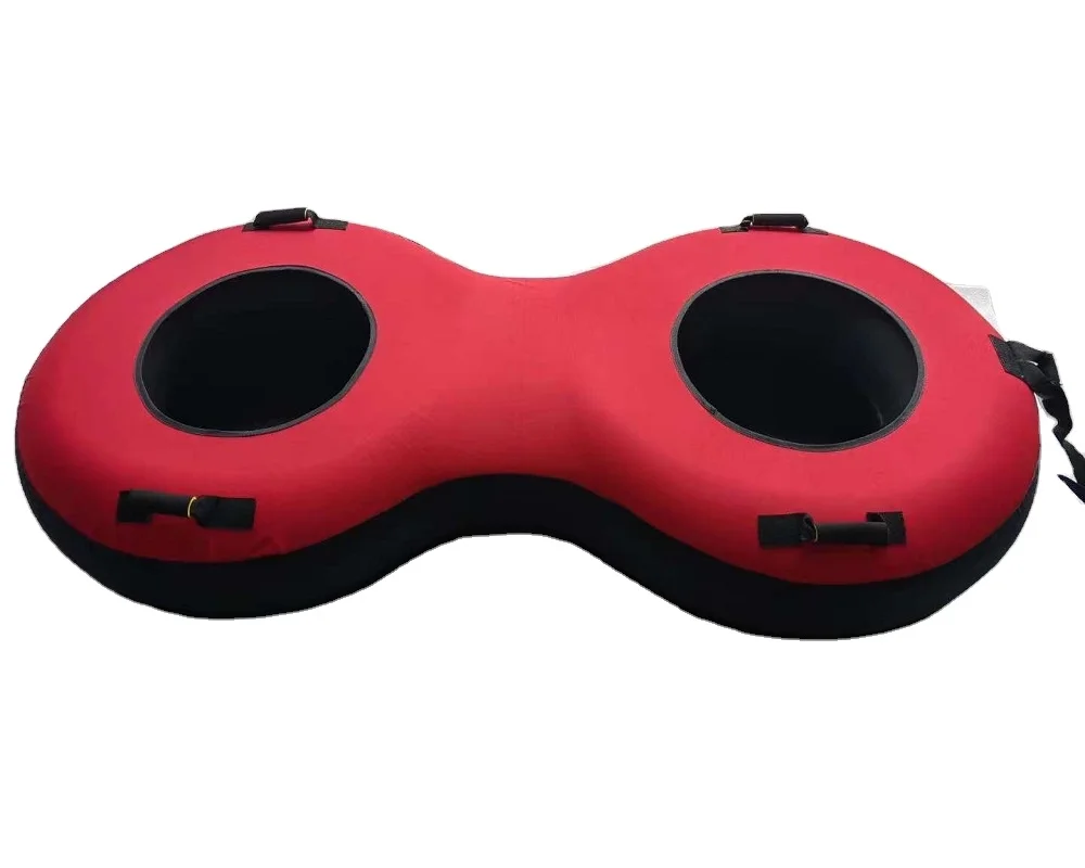 Outdoor Snow Ski Toys Inflatable Snow Sled Tube Heavy-duty Snow Ski Circle