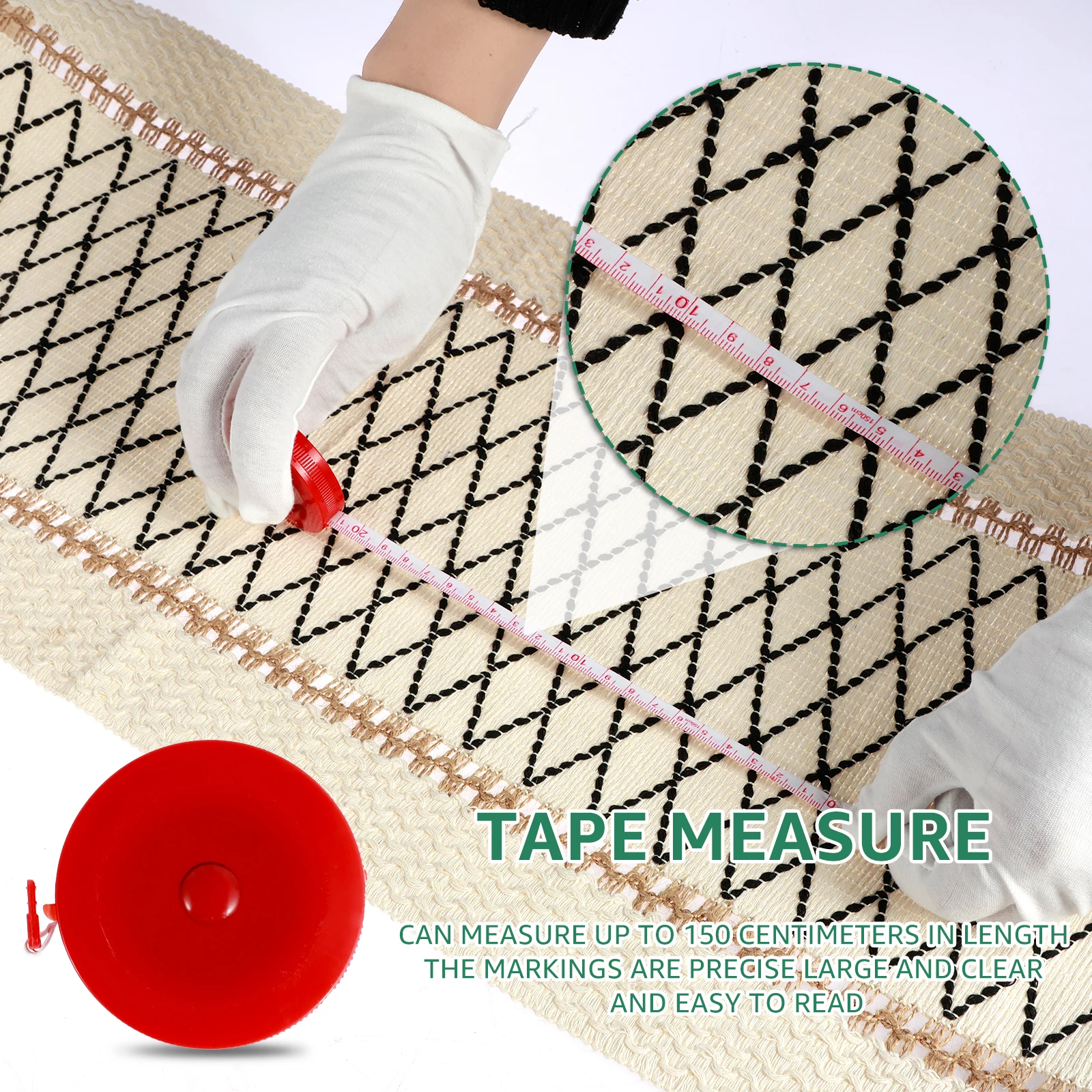 11Pcs Wallpaper Smoothing Tool Kit Reusable Wallpaper Tool Set Flexible Wall Paper Peal and Stick Tool with Seam Roller Tape image 4