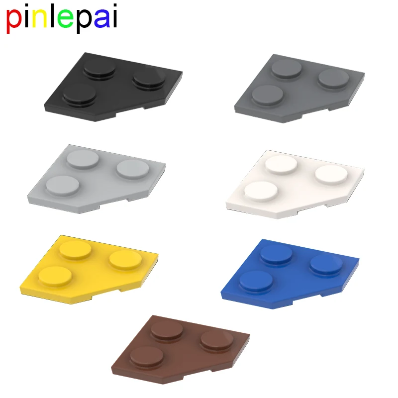 

Pinlepai Brick 26601 Wedge Bricks 2x2 Shape Building Blocks Block Plate Moc Parts Particle Spare Part Moc Toys For Children