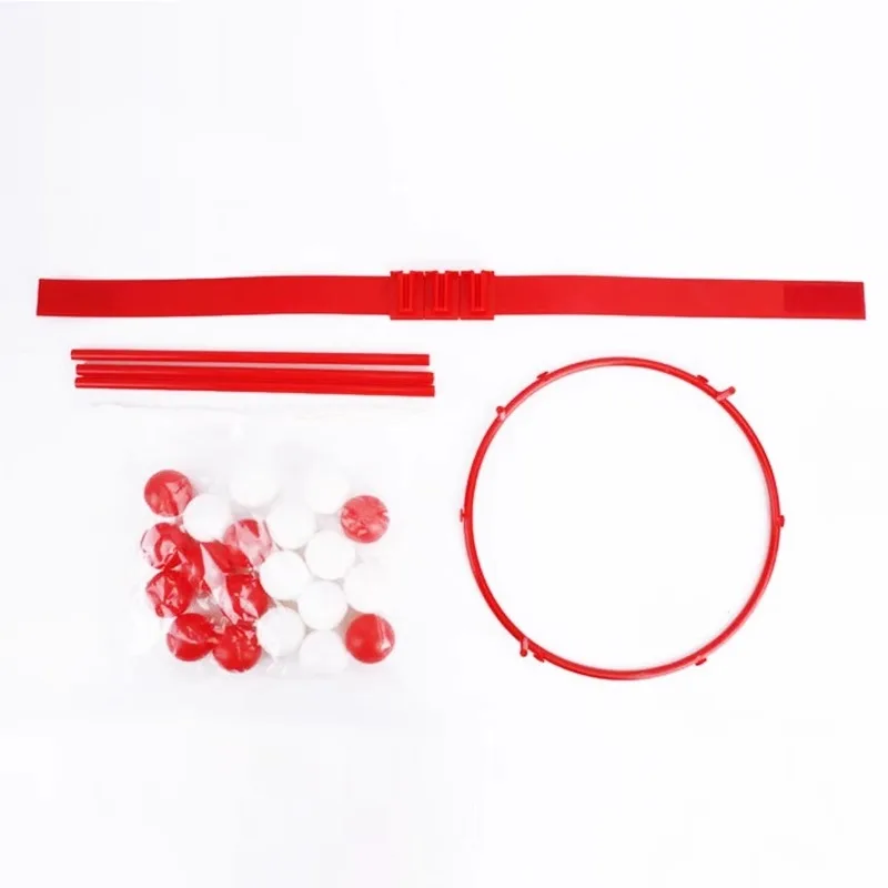 1 zestaw gra w koszykówkę dla dzieci gra karnawałowa dla dorosłych zabawka dla rodziców i dzieci z 20 piłkami zabawny prezent na urodziny gra świąteczna