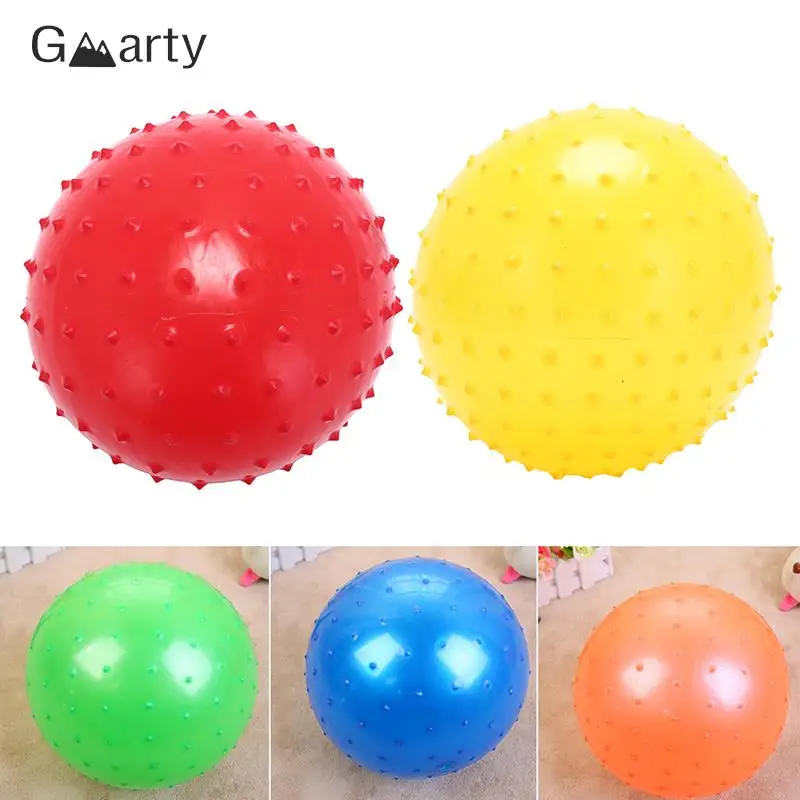 1pc Fitness Massage Ball Hand Foot Pain Relief Trigger Point Sport Plantar Fasciitis Reliever Hedgehog Spiky Balls Color Random