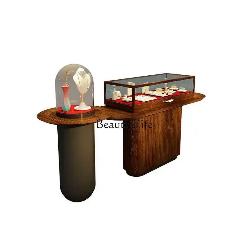 

13Glass Table Museum Antique Jewelry Store Clothing Nakajima Display Cabinet