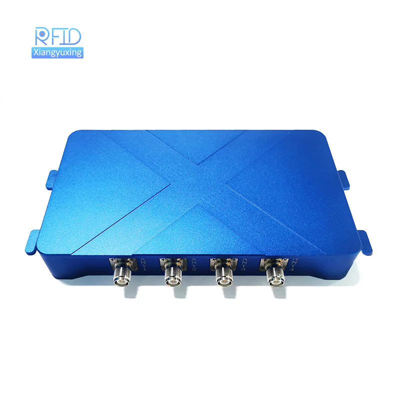 RS232/RS485 TCP IP WIFI التحكم في الوصول قارئ RFID الثابت 4 منافذ هوائي تردد 860-960 ميجا هرتز لقارئات بطاقات التحكم في الوصول #5