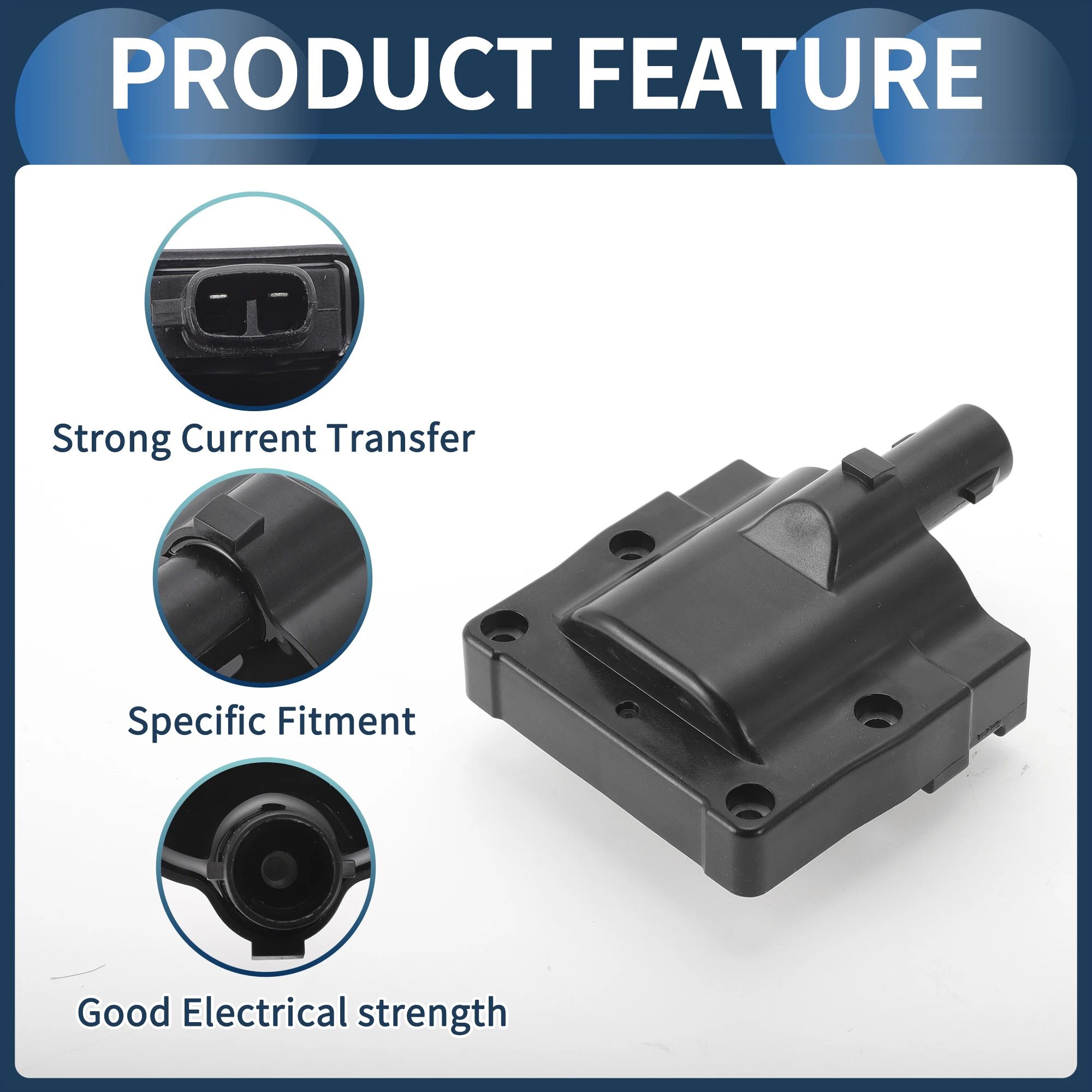 

Комплект катушек зажигания UXCELL No 9091902208/9091902197/9008019004 для Lexus Ls400 1990-1997 гг.