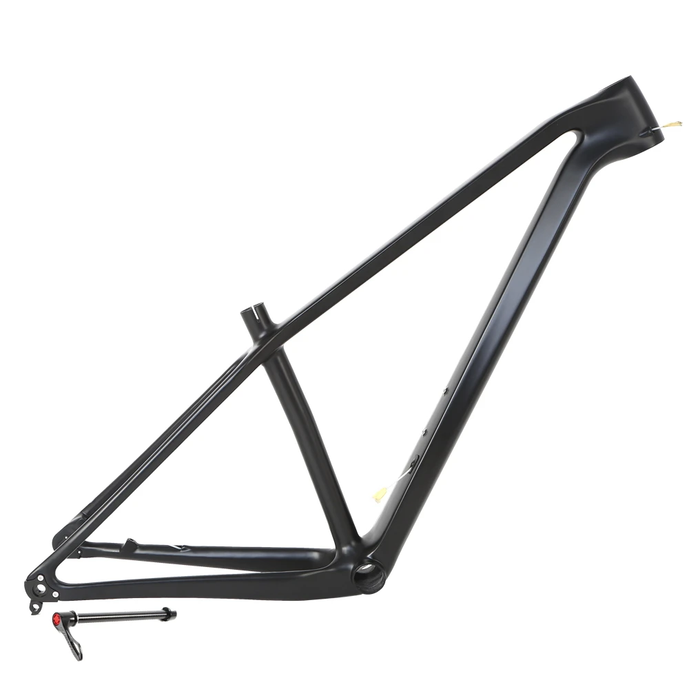 Bicycle parts Gloss Matte black no decals Thru axle 12*148mm Boost mtb 29 carbon frame