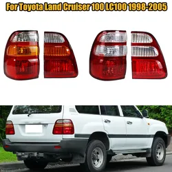 Car Rear Bumper Tail Light Brake Stop Reverse Lamp Taillight Taillamp No Bulb For Toyota Land Cruiser 100 LC100 1998-2005