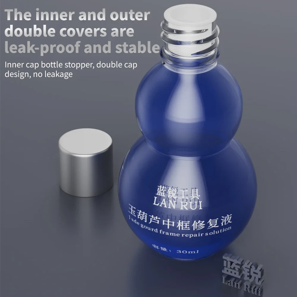 

LANRUI 30 мл непроводящая чистящая жидкость для материнской платы для очистки iPhone/Samsung, защитная крышка для мобильного телефона, пятна на средней рамке