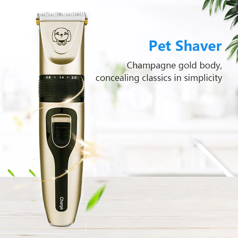 Dog Clipper Dog Hair Clippers Grooming (Pet/Cat/Dog/Rabbit) Haircut Trimmer Shaver Set Pets Cordless Rechargeable Professional