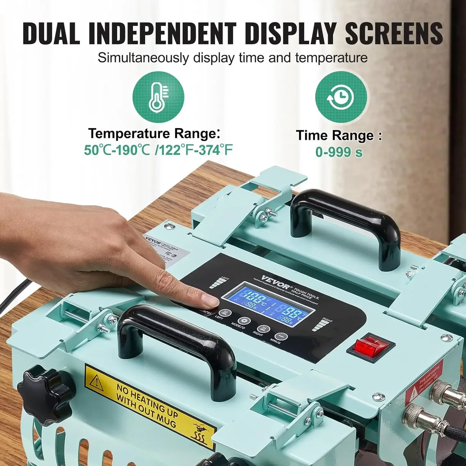 

[Discounted Price, Hot Sale!]Tumbler Heat Press Machine, 2 Station Heaters, 11-30oz Mug Press, Heat Up Fast and Even, Tumbler Pr