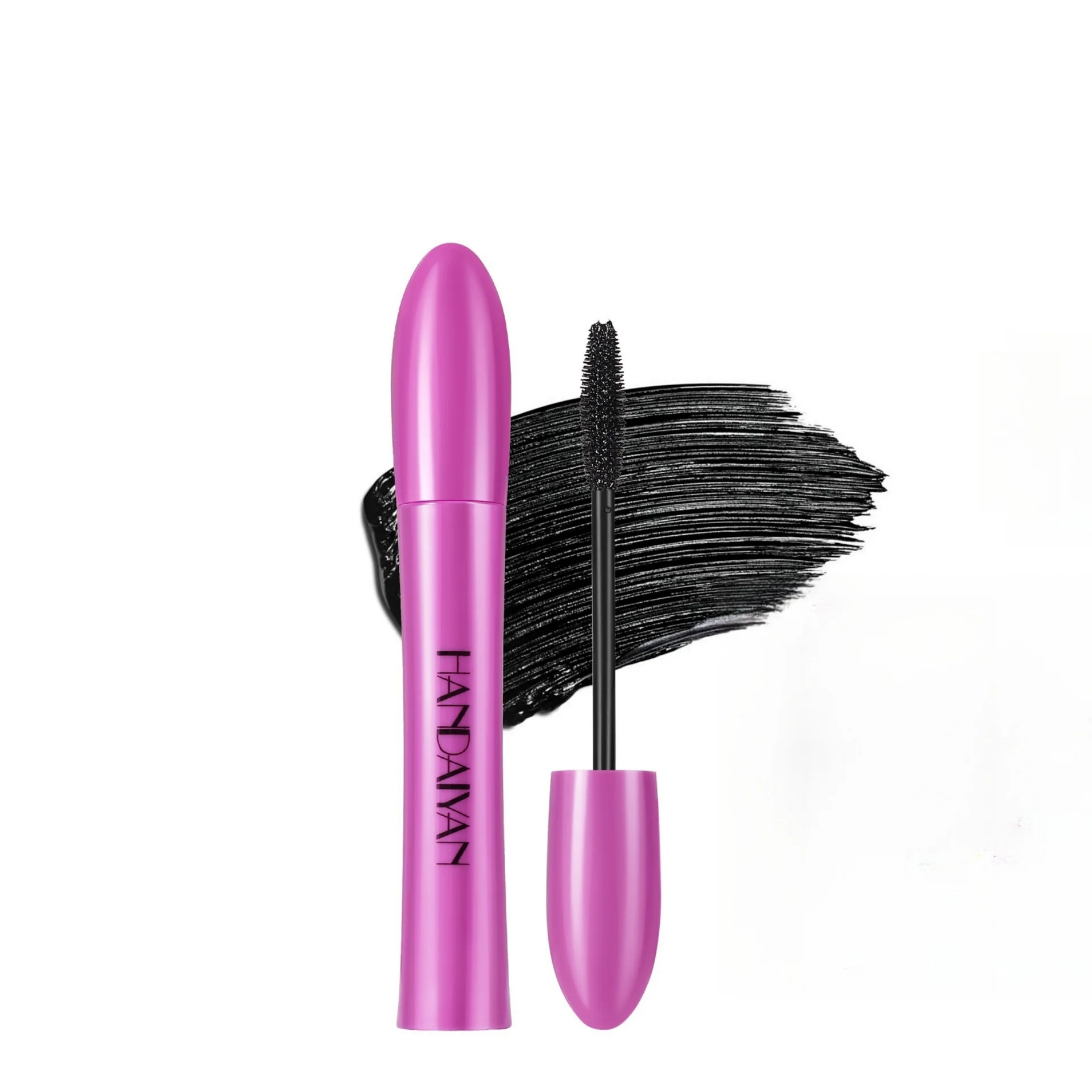 Mascara en soie coloré Mascara imperméable bleu rouge noir crème épaississement allongement Curling anti-taches maquillage cosmétique