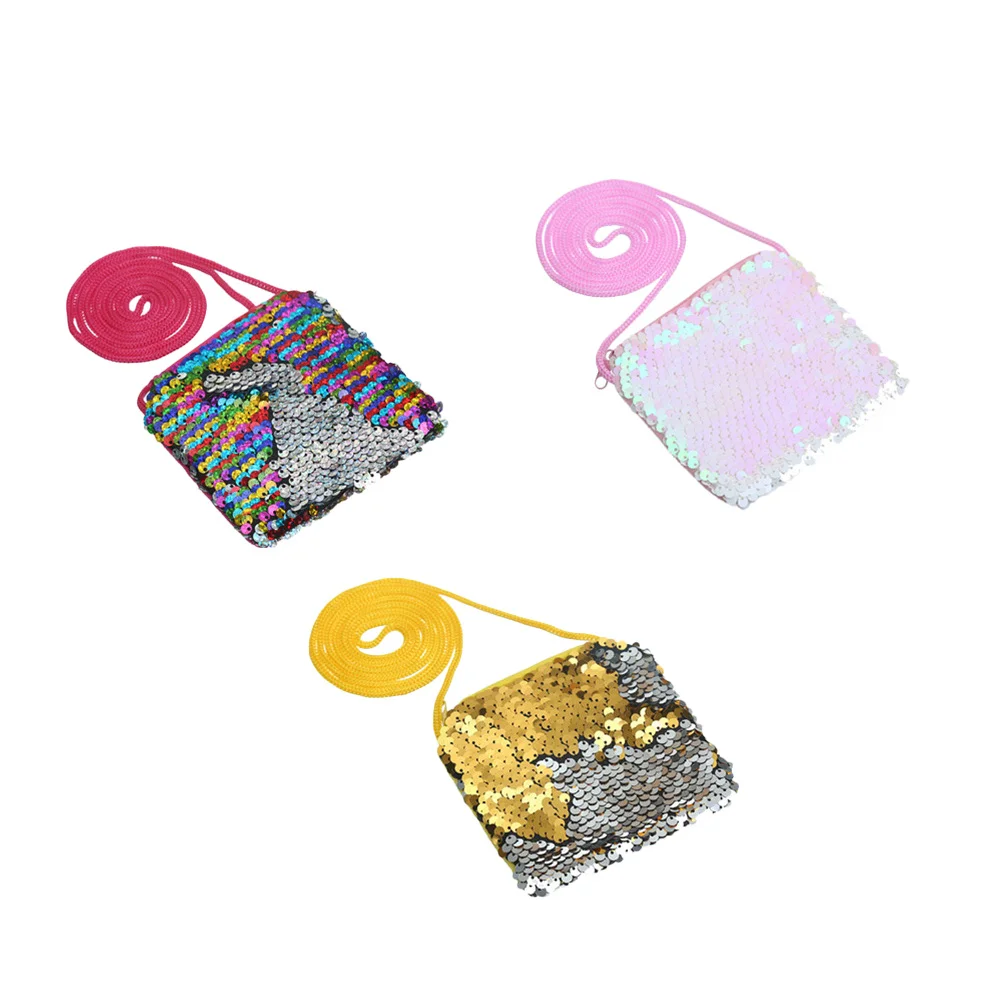 3 قطعة بريق الترتر محفظة نسائية للعملات المعدنية لامعة محفظة صغيرة ل الرجعية البريق الحقيبة المحمولة تخزين لبطاقات العملات المعدنية مفاتيح #4