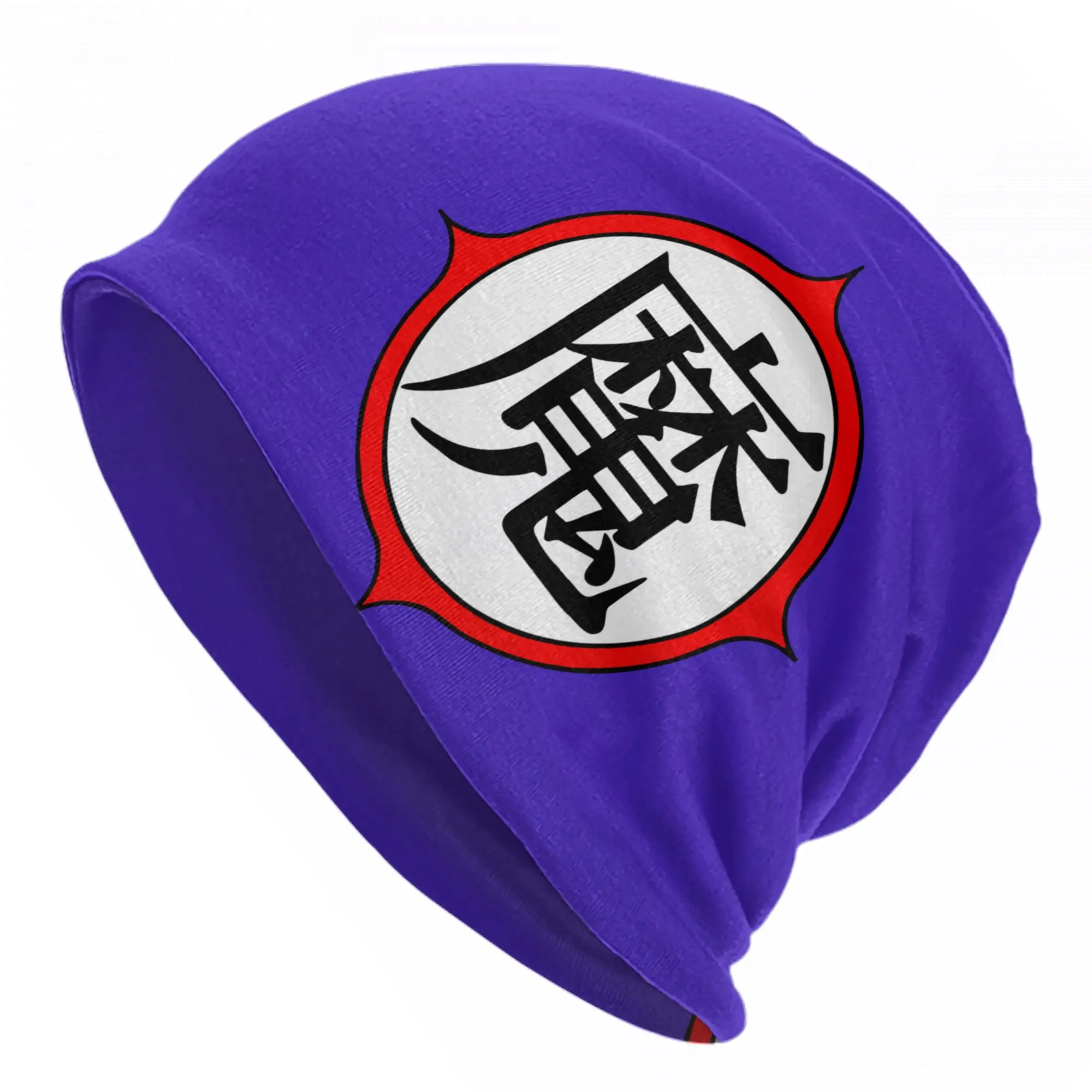 Piccolo Daimao Kanji Bonnet Hats Skullies Beanies Hat Master Roshi Kame Sennin Dragon Ball for Men Women Warm Head Wrap Caps
