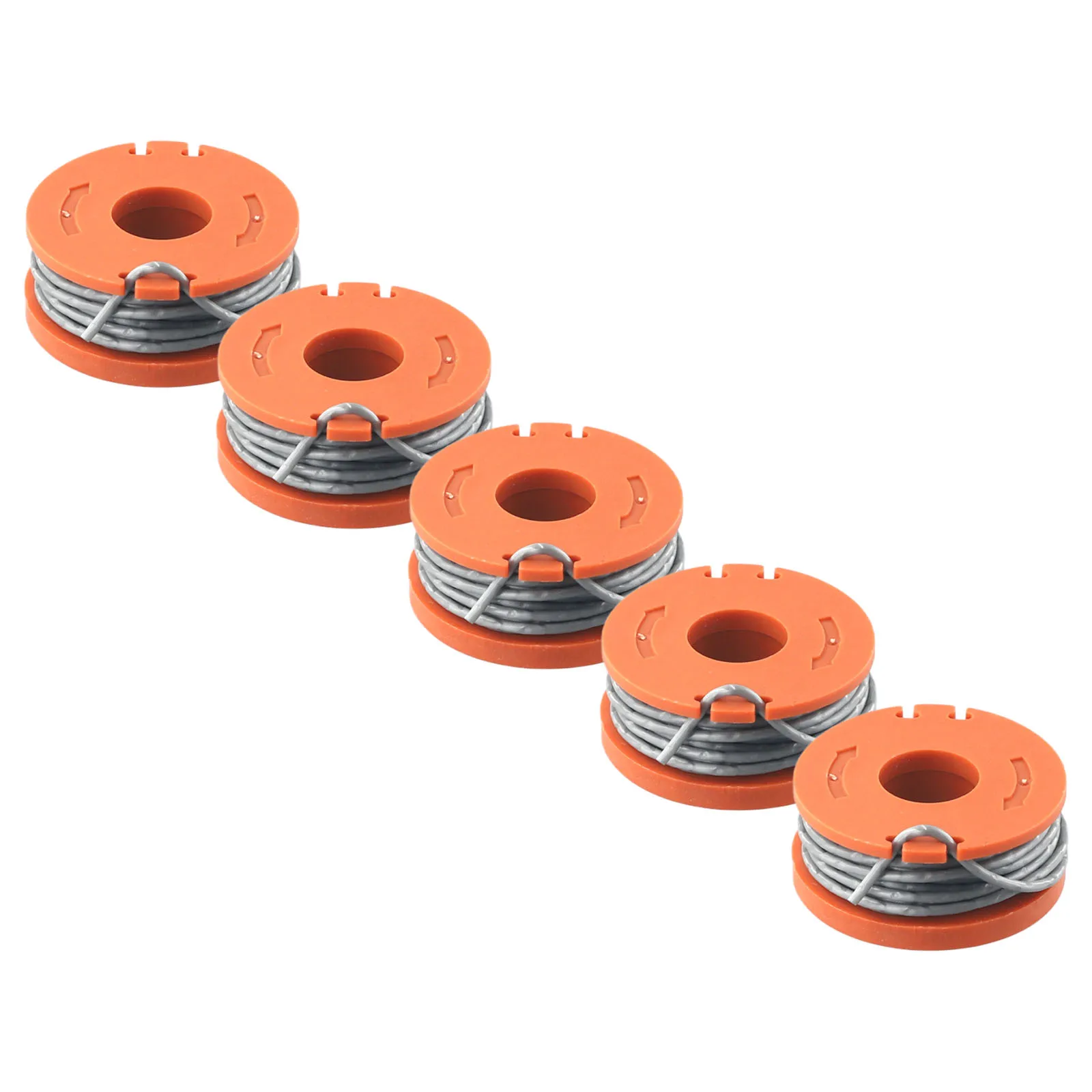 High Quality Trimmer Spools 5pcs For Spear Lawn Trimmer Accessories Cordless Grass Trimmer For Jackson Line S3630CT