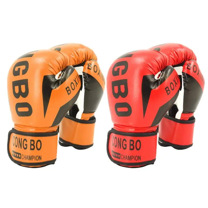 

Boxing Punching Gloves Child Punching Training Gloves Breathable Fight Gloves Soft Boxing Mitts Defender For Boxing Kick Boxing