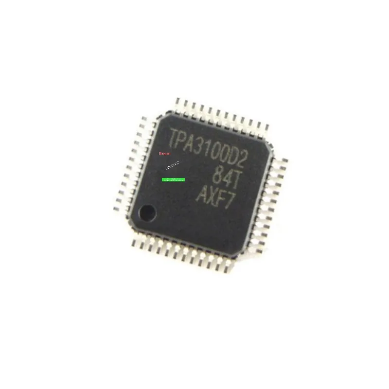 

TPA310002 TPA3100D2 TPA3100D2PHPR 10pcsaudio power amplifier chip qfp-48 100% original