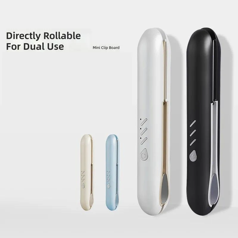 for Wireless Splint Curler Hair Straightener Dual Purpose Mini Charging Portable Without Hair Damage Small Splint