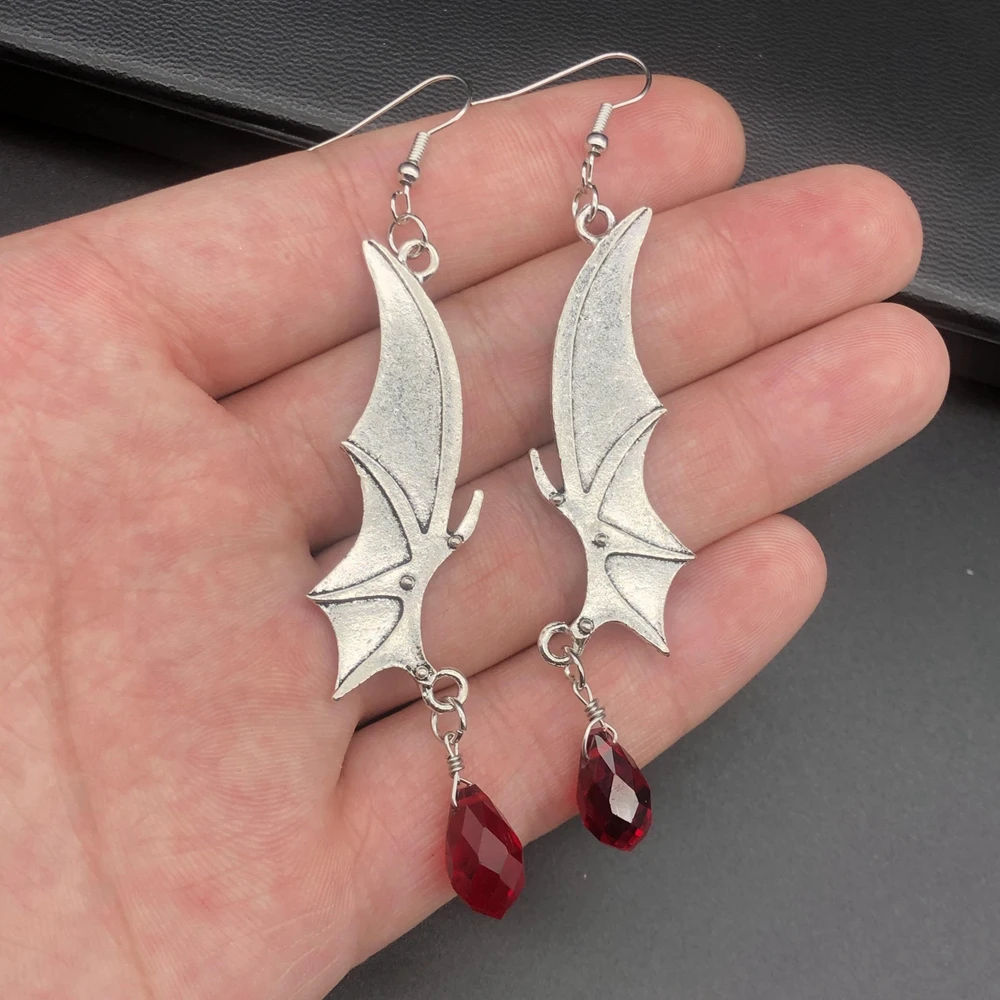 Bat Wing Earrings, … - image