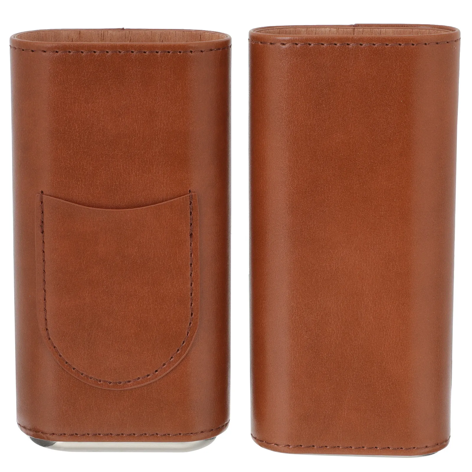 

Cigar Holder Ciggaret Oragnizer Case Travel Carry Ciggerate Brown Pouch Personalized