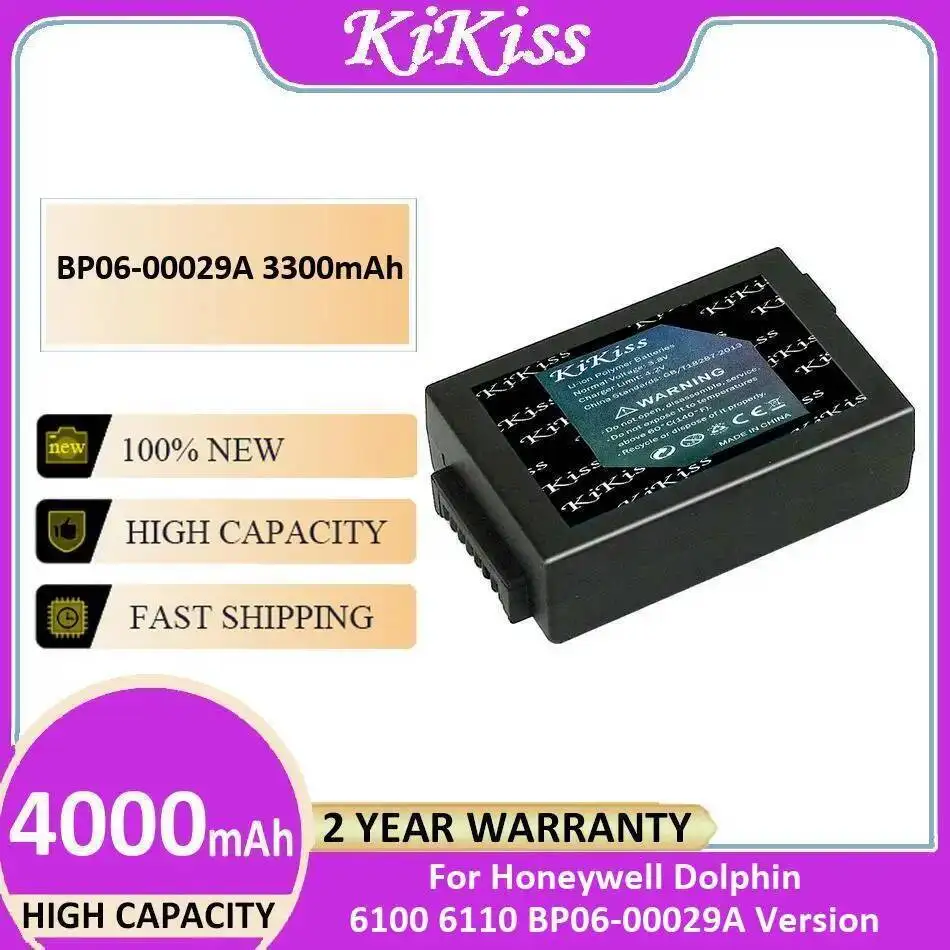 

Быстрая зарядка 4000 мАч для Honeywell Dolphin 6100 6110 BP06-00029A Версия Батарея Премиум Замена