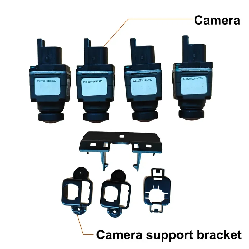 360 Panoramic Surround Area View Camera System for B8 Parking Assistance Driving Safety Upgrade Retrofit Kit