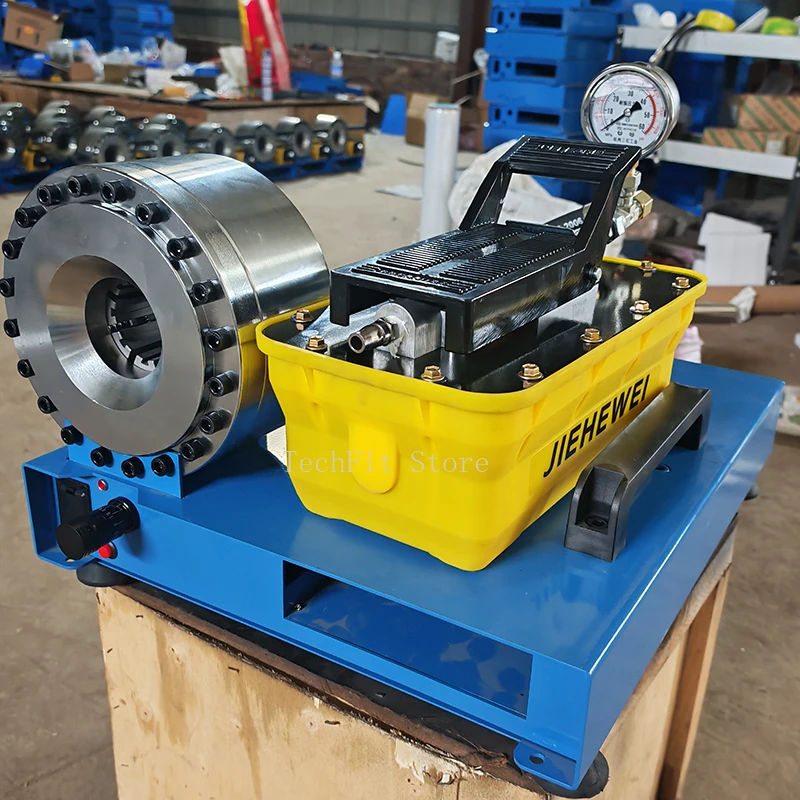 آلة تقليص الأنابيب المقسمة آلة ضغط الأنابيب اليدوية آلة سحب الخراطيم الهيدروليكية أنابيب فولاذية صغيرة محمولة