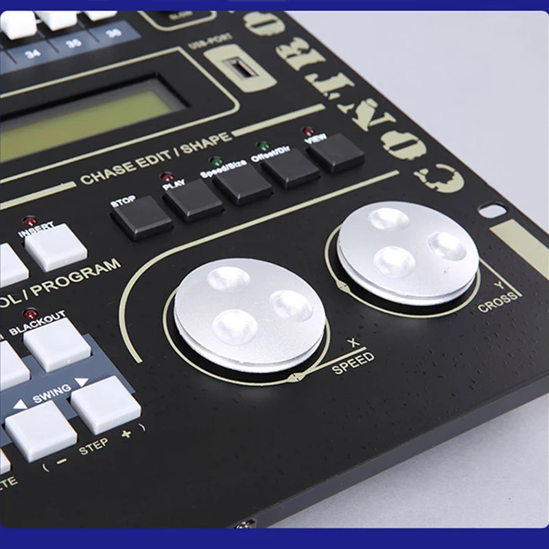 Professional DJ Stage Lighting DMX Controller Super Pro 512 Console DMX512/1990 Standard Light Controller for Disco Party Beam