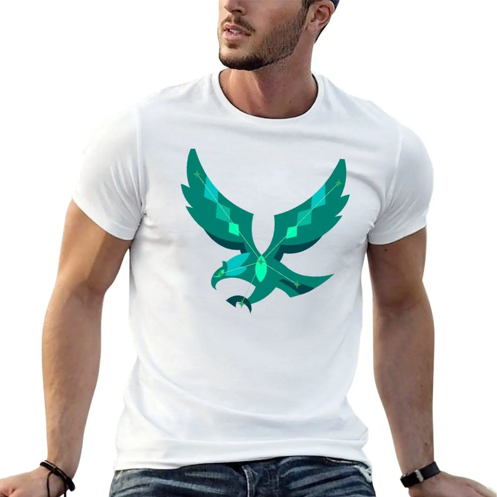 

alhaitham constellation T-Shirt man t shirt heavy cotton t shirt custom print T-Shirt