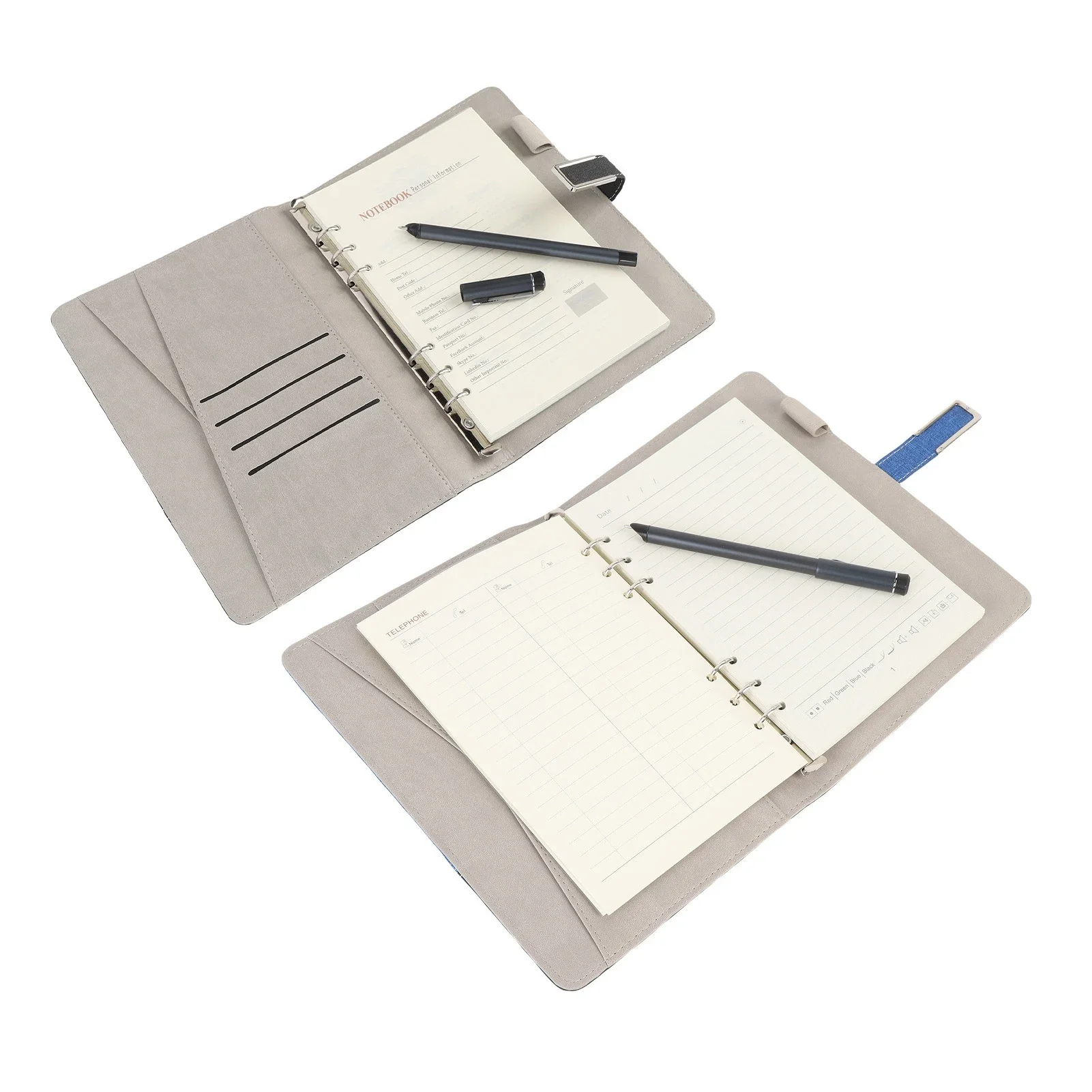 โน้ตบุ๊คบลูทูธ Smartpen การเล่นปากกาจังหวะแปลงเป็นข้อความชุดการเขียนปากกาอัจฉริยะการรับรู้ OCR สําหรับการวาดภาพบันทึกการศึกษา