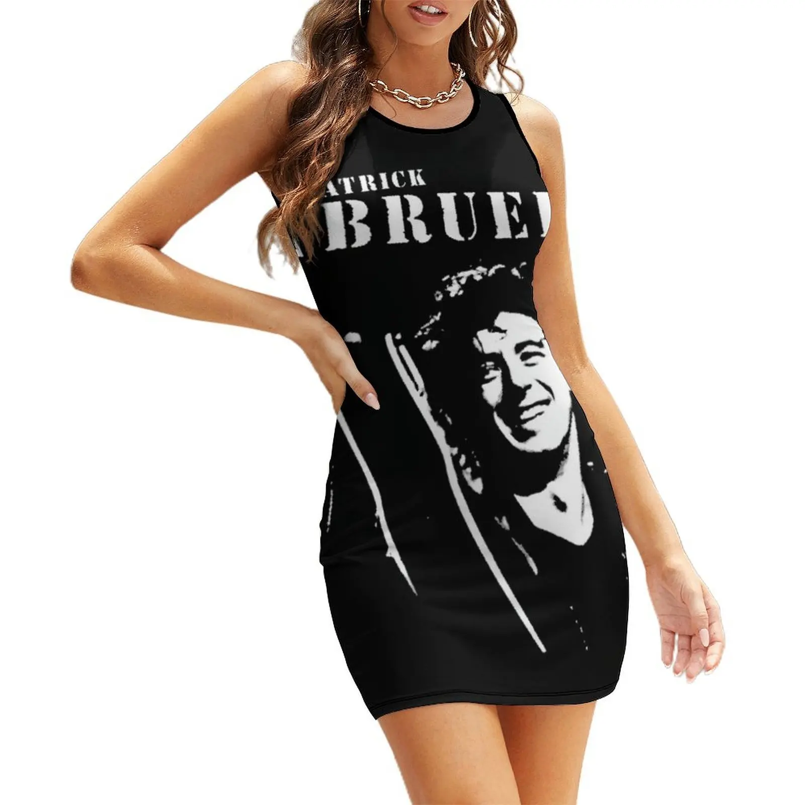 Dhuuwha Patrick Bruel Show Tour 2019 فستان صيفي بدون أكمام فستان نسائي صيفي للنساء 2025 ملابس نسائية صيفية