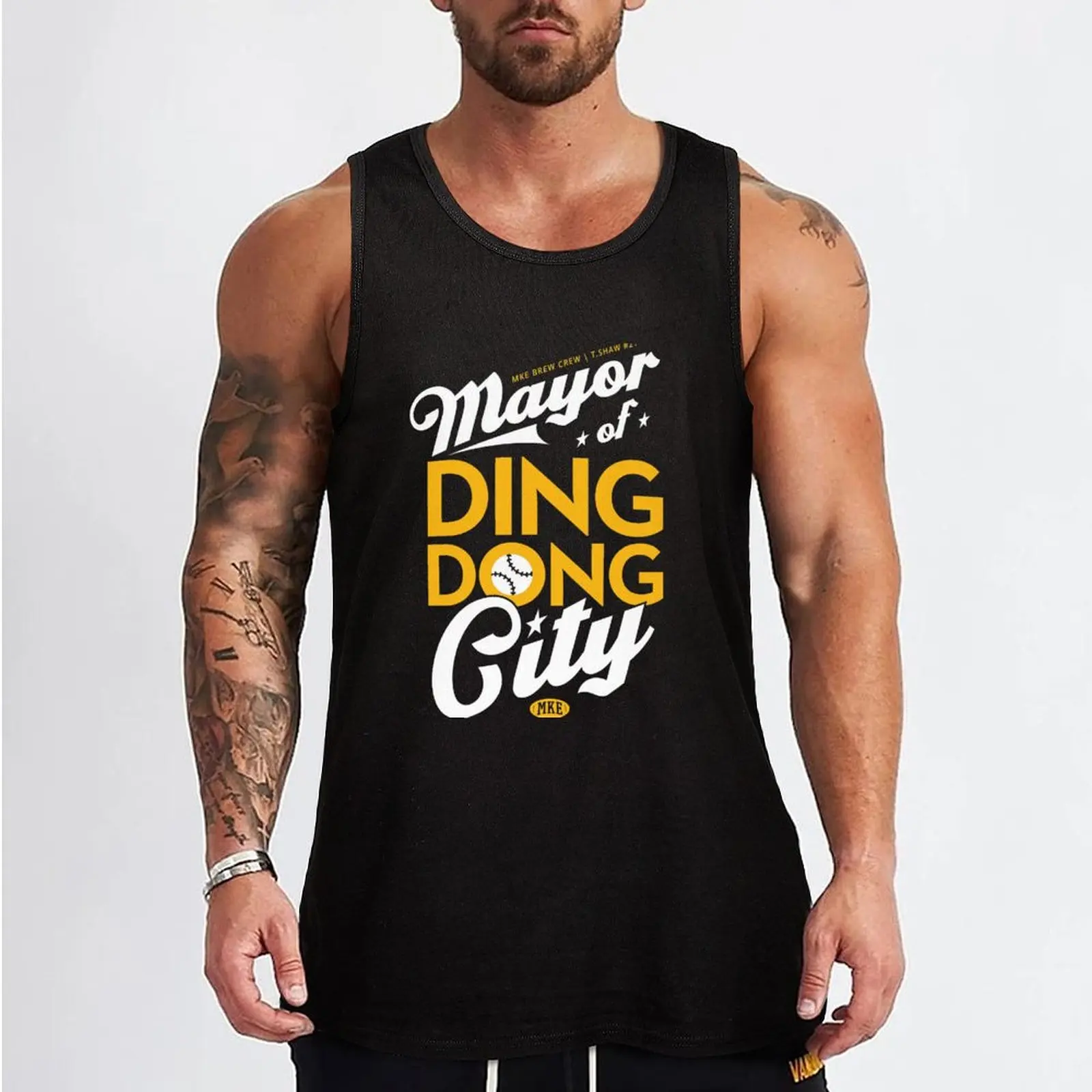 Travis Shaw - Mayor of Ding Dong City Tank Top basketball clothing anime