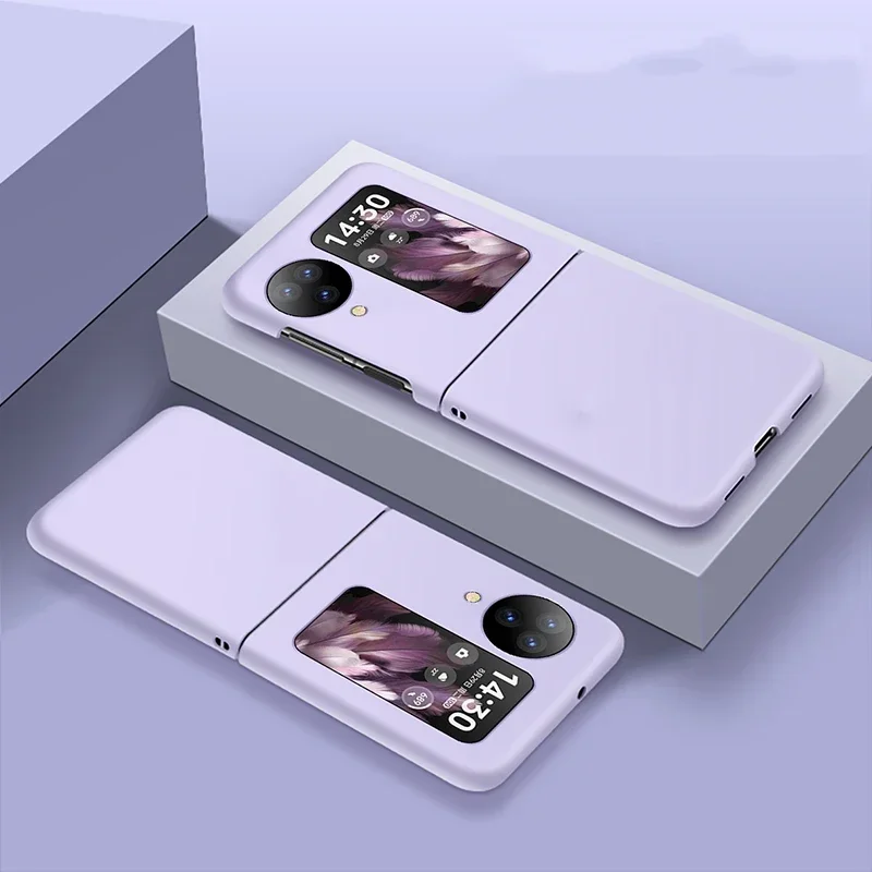 Ultra-thin Matte Anti-fingerprint PC Case For Oppo Find N3 N2 Flip Shockproof Back Cover Shell Protector