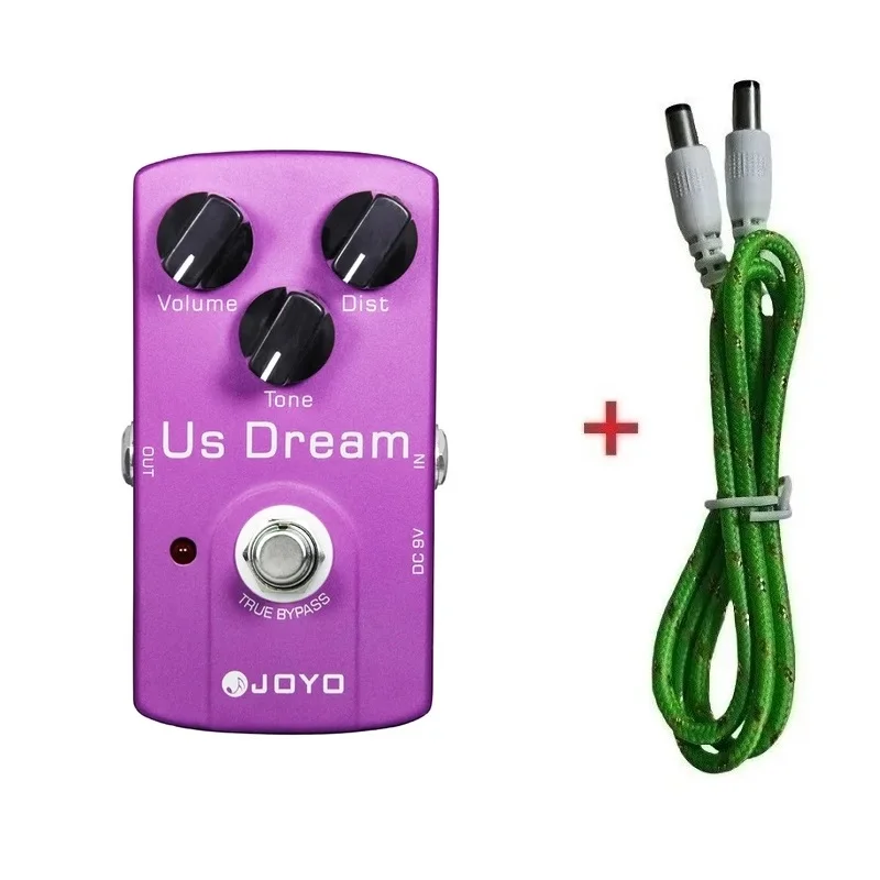 

JOYO JF-34 US DREAM, педаль для создания гитарных эффектов с высоким коэффициентом искажения, приводной трубчатый усилитель, имитационная педаль для гитары