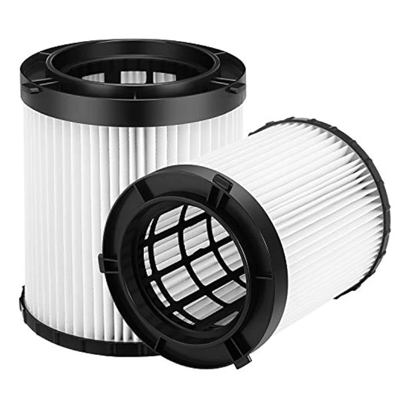 True HEPA Replacement Filters For DEWALT DC500 (DC5001H) Cordless/Corded Wet/Dry Vacuum Parts Accessories 2PCS