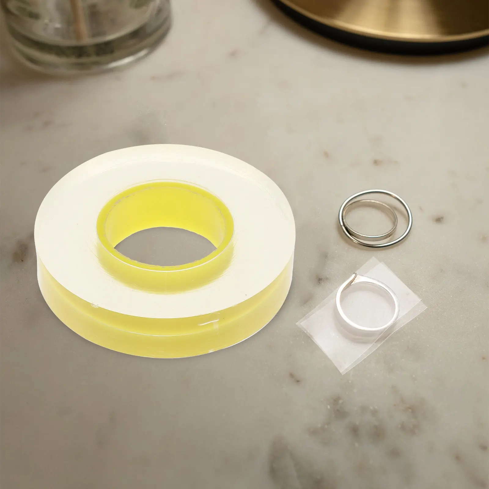 Transparent Self-Adhesive Protective Wrap Film for Jewelry & Watches – Scratch & Dust Resistant