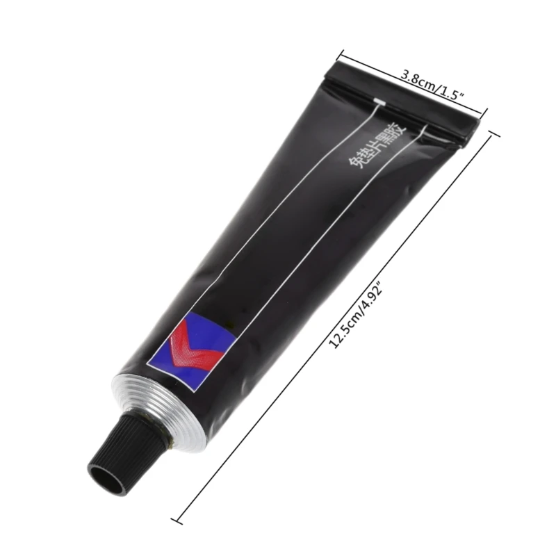 K-586 Lem Reparasi Sepeda Motor Tahan Air Gasket Bebas Silikon Hitam