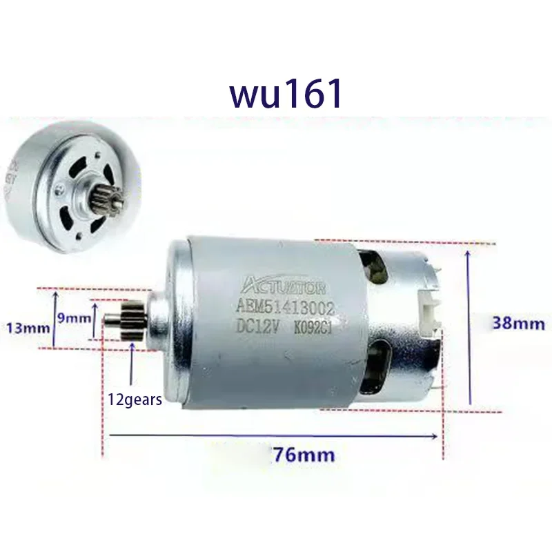 Für Worx Vollständige Palette von Motoren und Originalteilen WU380 WX390/128/531.9/171 WX129 WU278/278S/299/128/128.5