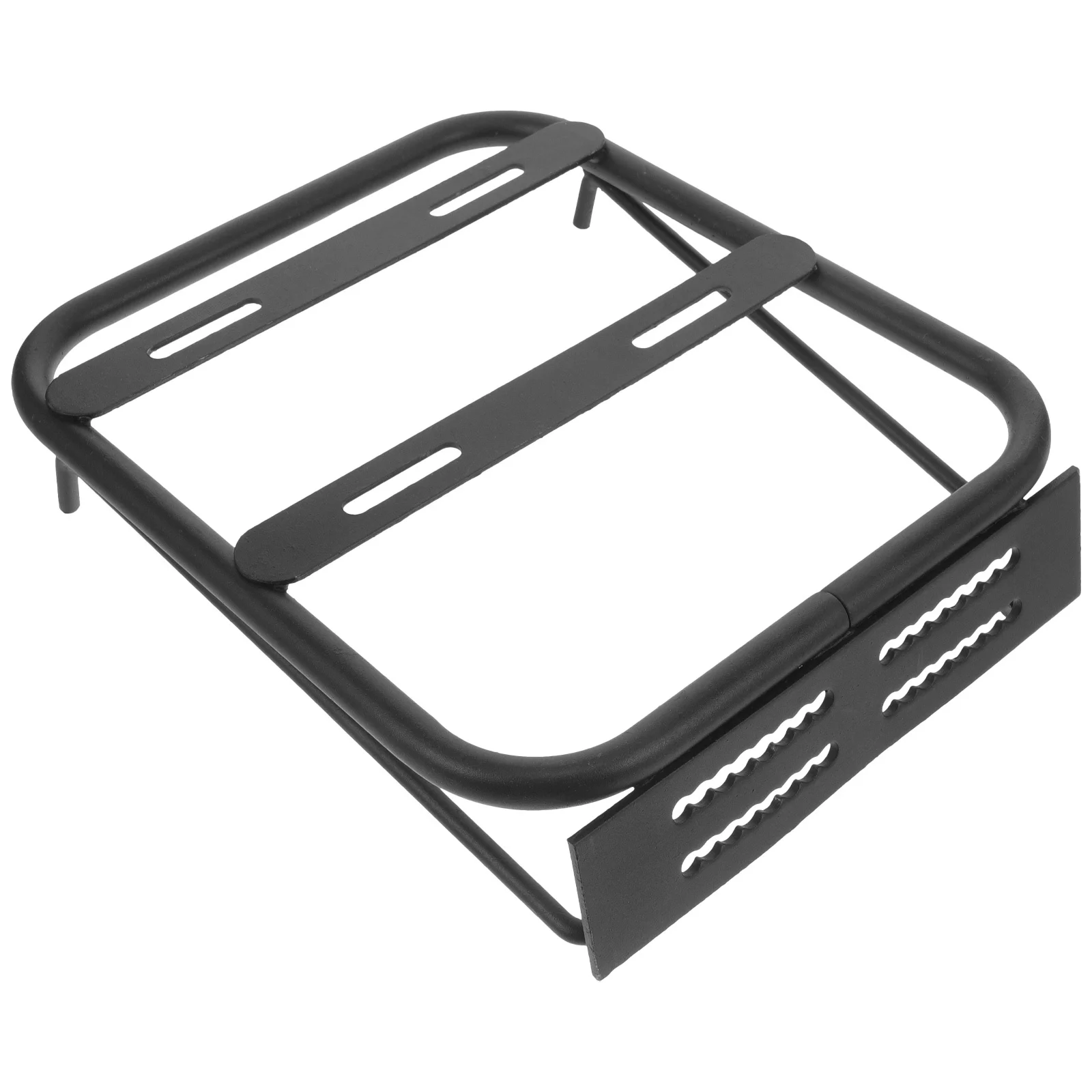 

Rear Luggage Rack Black Universal Motorcycle Electric Scooter Storage Shelf Durable Material Wide Applicability Extra Gear Safe