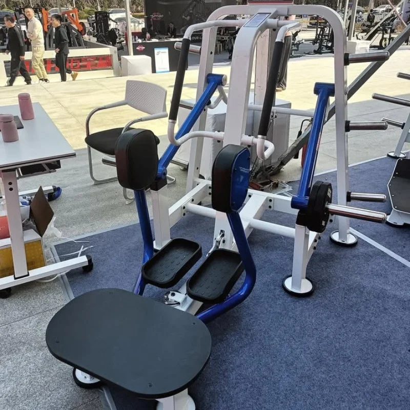 Latest Hot Selling Plate Loaded Commercial Leg Trainer Gym Fitness and Bodybuilding Equipment  Standing Abductor