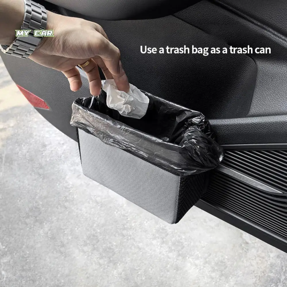 

Foldable Car Trash Can Waterproof Multiple Pockets Automotive Garbage Storage Box Large Capacity Oxford Cloth