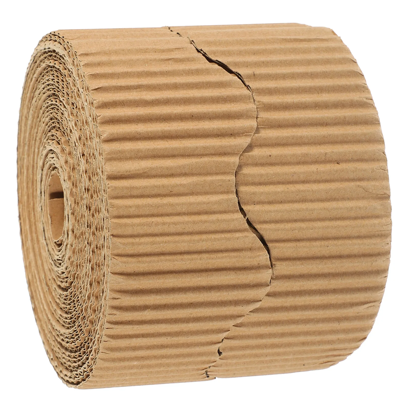 

1pc Wavy Lace Paper Bulletin Board Borders Corrugated Cardboard Decorative Trim Classroom Office DIY Border Rolls Scallop