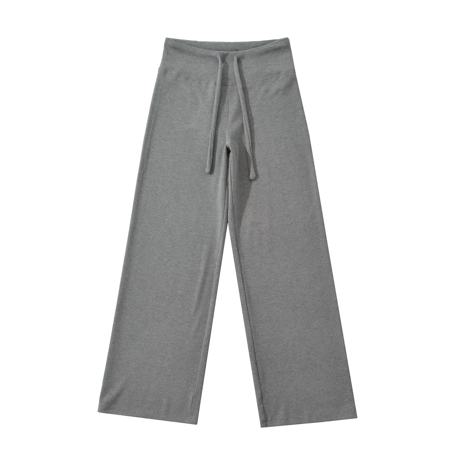 Plones Casus de Pierna Recta de Cintura Alta Estilo Americano para Mujer, Primavera-Otoño, Nuevo Estilo, Plones La...