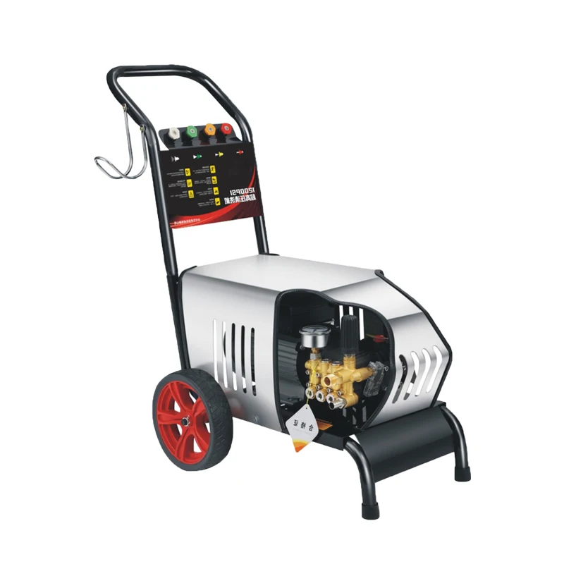 Electric High Pressure Cleaner Pressure Washers Water Blaster Tank Cleaning Machine Aluminum Alloy 5000-10000W 195/200/220Bar