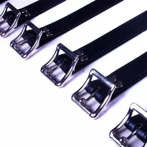 Faux Leather Restraints SM Bondage Belt Adjustable 7PCS Body Bundle Cuffs Harness Bondage Slave BDSM Sex Toy for Adult Couples