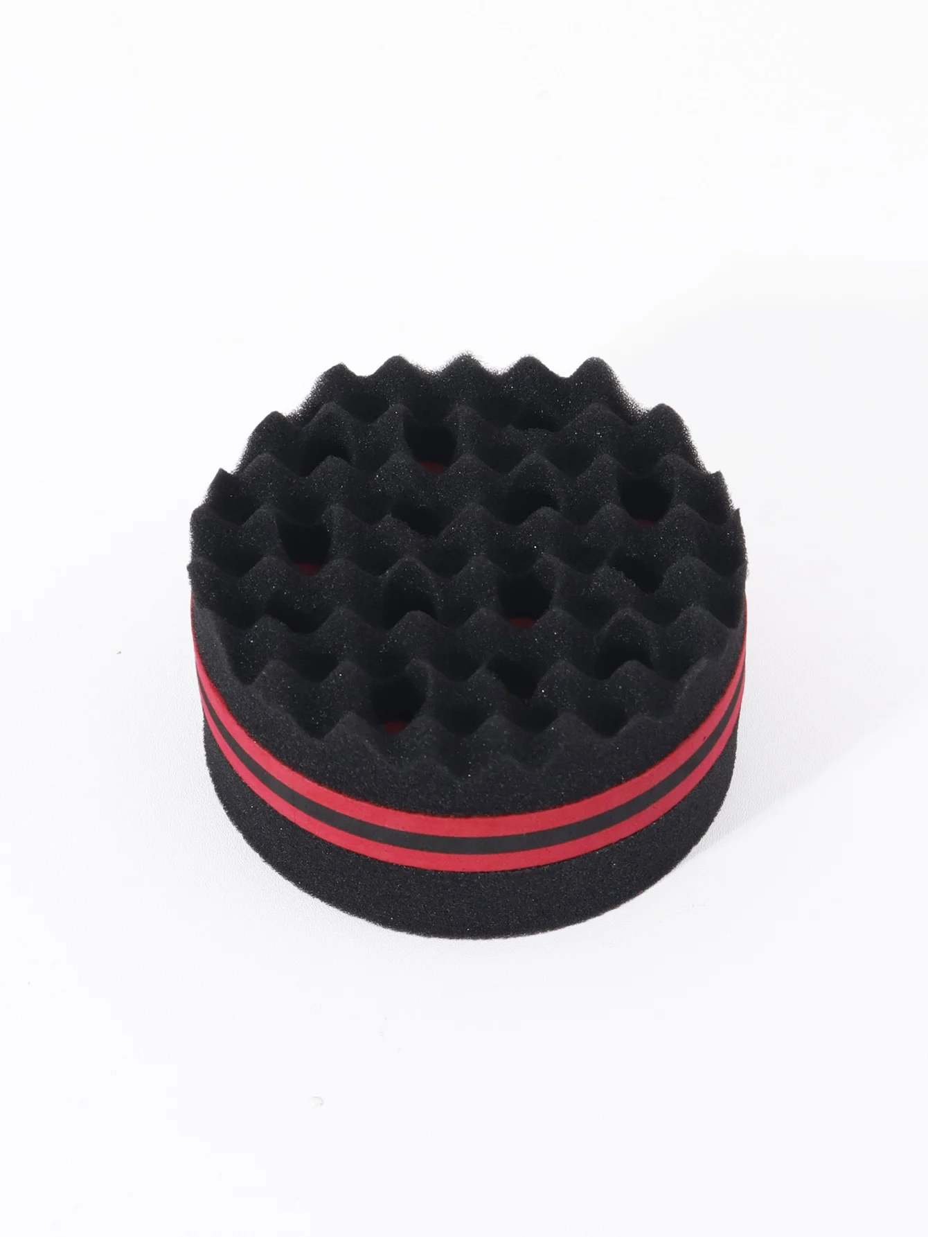 Double Sided Magic Twisted Brush Sponge, Dual-Use Perforated Sponge, Suitable for All Hair Types, Special for Real Hair Wigs